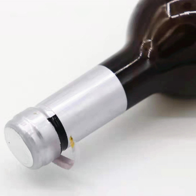 مخصص PVC 62x30mm زجاجة النبيذ كبسولات يتقلص الحرارة لزجاجات الخمور