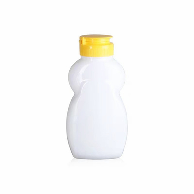 زجاجات ضغط بلاستيكية شفافة قابلة لإعادة الاستخدام أباريق عسل صغيرة 110 مل