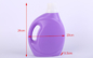3L منقي بلاستيكي مخصص خفيف الوزن فارغ زجاجات منظفات الغسيل قابلة لإعادة التدوير ODM